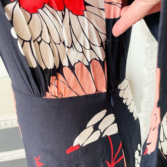 $628 AUTHENTIC Paul & Joe Floral Maxi Flower Dress Boho RUNWAY - Picture 6 of 16